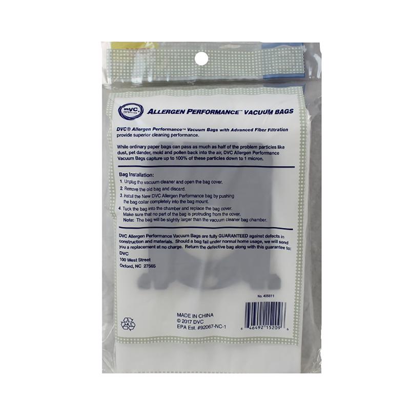 DVC Vacuum Bag For Electrolux Type S/Eurka Type OX 5 pk
