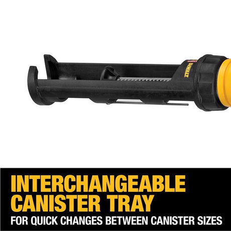 DeWalt 20V MAX Industrial Silicone Emulsion Caulking Gun