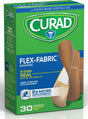 Curad CUR47314RB Adhesive Bandage, Fabric Bandage, 24 CS, Brown