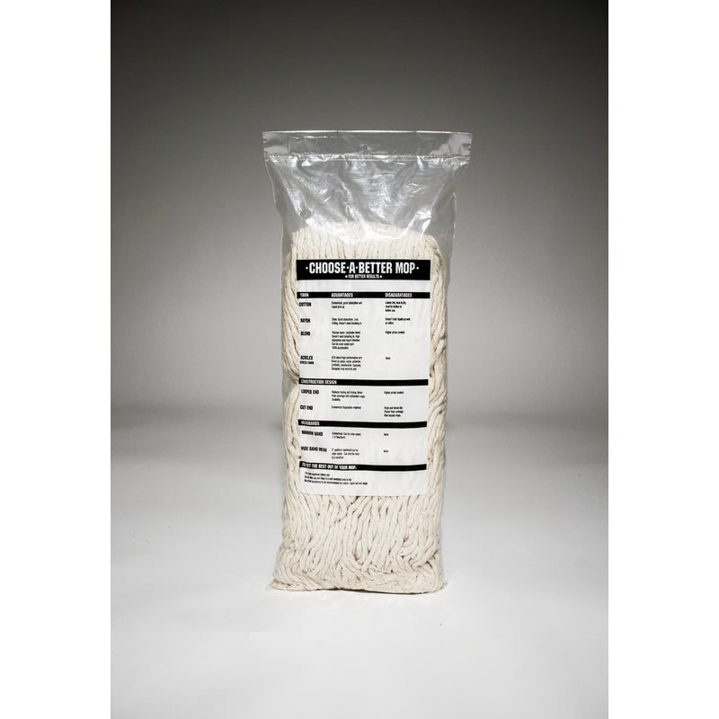 Elite Mops and Brooms #24 Cut End Cotton Mop Refill 1 pk