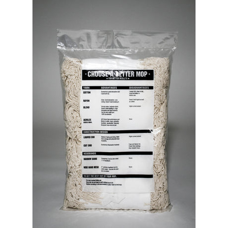 Elite Mops and Brooms Dust Cotton Mop Refill 1 pk