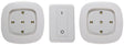 Fulcrum 30022-308 Remote Control Lighting System, 120 VAC, AA and AAA Battery, 5-Lamp, LED Lamp, 35, White