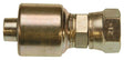 Gates MegaCrimp G25170-0812 Hose Coupling, 1/2 x 1-1/16 in Dia, 3.06 in, 1-1/16-12, Crimp x JIC, Straight Angle, Steel