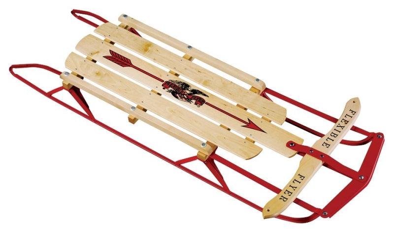 Paricon 1048 Flexible Flyer Runner Sled, Steel, Red, Pack of 2