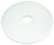 North American Paper 420514 Polishing Pad, White, For: 800 rpm Floor Machines, Pack of 5