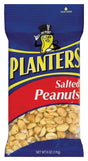 Planters 483277 Peanut, 6 oz Bag, Peanut and/or Cottonseed Oil and Sea Salt, Peanuts, Pack of 12