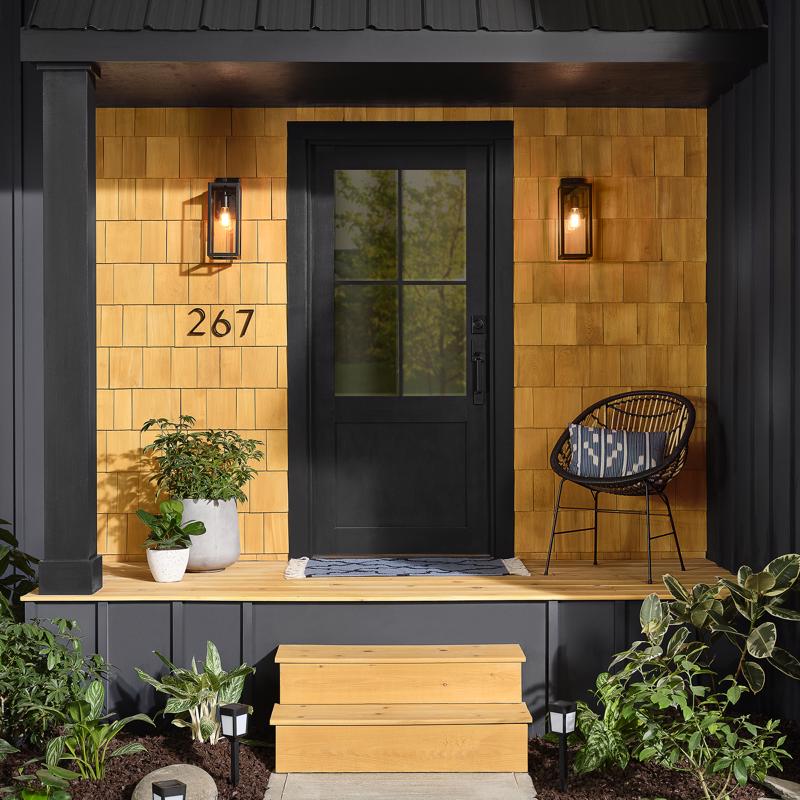 Cabot Wood Toned Transparent Cedar Oil-Based Deck and Siding Stain 1 gal, Pack of 4