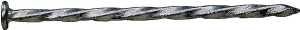 ProFIT 0010199 Deck Nail, 16D, 3-1/2 in L, Steel, Hot-Dipped Galvanized, Flat Head, Spiral Shank, 25 lb
