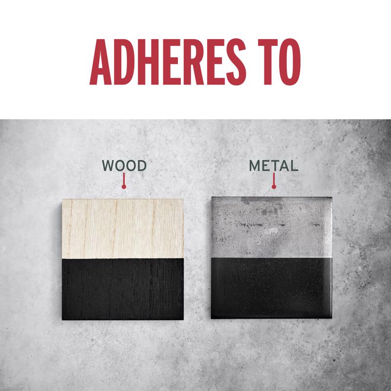 Rust-Oleum Stops Rust Indoor and Outdoor Flat Black Oil-Based Enamel Protective Paint 0.5 pt, Pack of 6