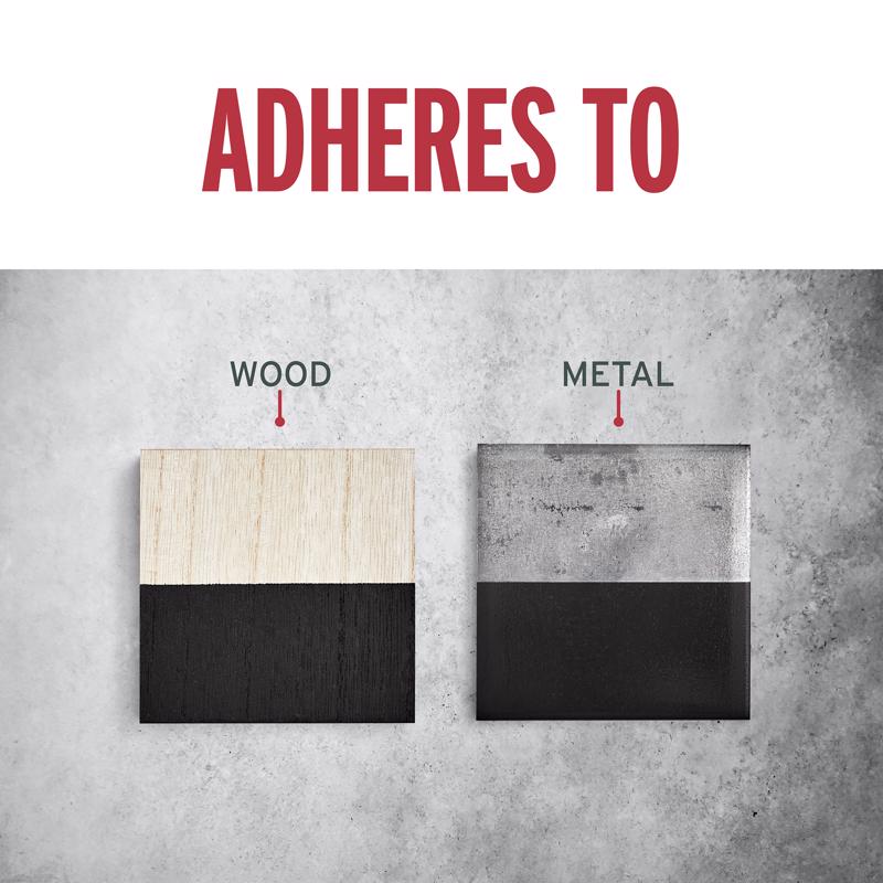 Rust-Oleum Stops Rust Indoor and Outdoor Flat Black Oil-Based Protective Paint 1 qt, Pack of 2