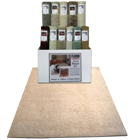 Dynasty Carpet 11904 Area Rug Assortment, 8 ft L, 6 ft W, Berber Pattern, Pack of 27