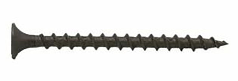 ProFIT 0286139 Screw, #7 Thread, 2 in L, Coarse Thread, Bugle Head, Phillips Drive, Phosphate, Sharp Point