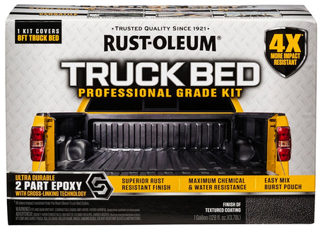 Rust-Oleum 323529 Truck Bed Liner Kit, Black