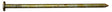 ProFIT 0065199 Sinker Nail, 16D, 3-1/4 in L, Vinyl-Coated, Flat Countersunk Head, Round, Smooth Shank, 25 lb