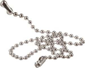 Plumb Pak PP820-20 Stopper Bead Chain, 15 in L Dimensions, For: Sink