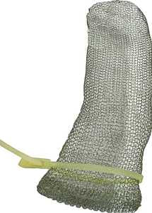 ProSource PMB-455-3L Lint Trap, Silver