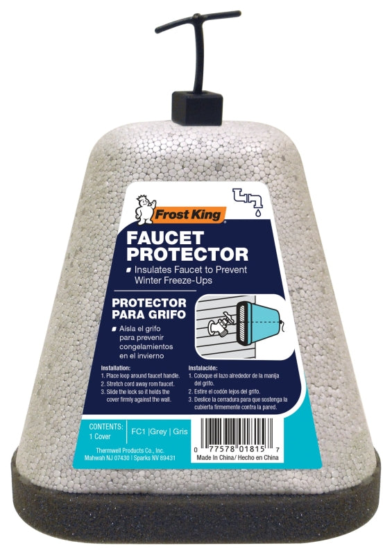 Frost King FC1 Protector, Polystyrene, For: Faucet
