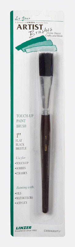 Linzer 1 in. Flat Touch-Up Paint Brush, Pack of 12