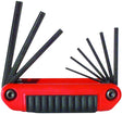 Eklind 25911 Hex Key Set, Includes: 5/64 to 1/4 in Keys, 9-Piece, Steel