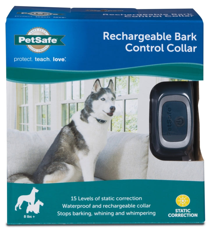 PetSafe PBC00-15999 Bark Control Collar, Battery, Plastic, Navy Blue, Pack of 2