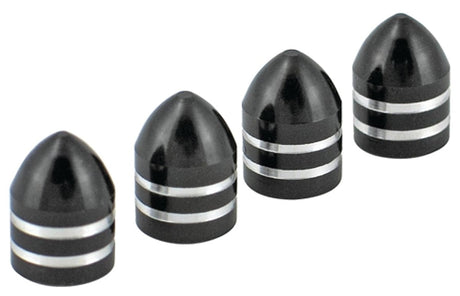Genuine Victor 22-5-60173-8 Valve Cap, Sports, Aluminum, Includes: (4) Caps