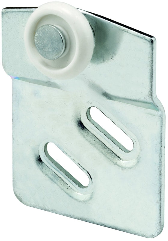 Prime-Line N 6667 Roller Assembly, 7/8 in Dia Roller, Steel, 2-Roller, 90 lb