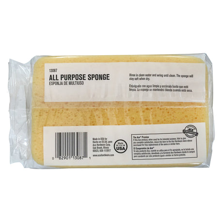 Ace Medium Duty Sponge For All Purpose 7 in. L 1 pc, Pack of 12