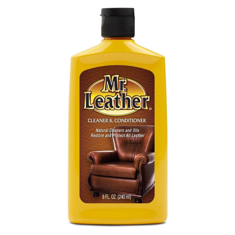 Mr. Leather Original Scent Leather Cleaner And Conditioner 8 oz Liquid, Pack of 6