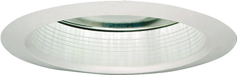 Halo 30WAT Baffle Trim, 6 in Dia, 5 in OAH, Metal Body, White, For: H7ICT, H7ICAT, H7RICT and H7ICATNB Series Housing