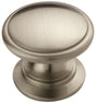 Amerock Allison Value Series BP53012G10 Cabinet Knob, 1-1/16 in Projection, Transitional, 1-1/4 in, Zinc, Satin Nickel