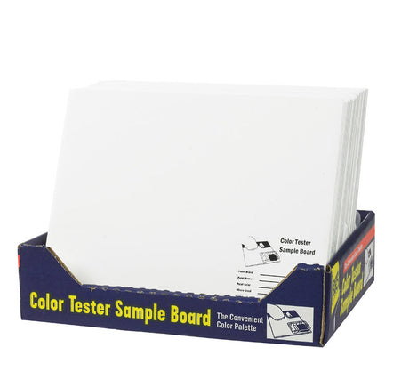 Foam Pro 10 in. W X 12 in. L White Foam Core Color Test Sample Board, Pack of 24