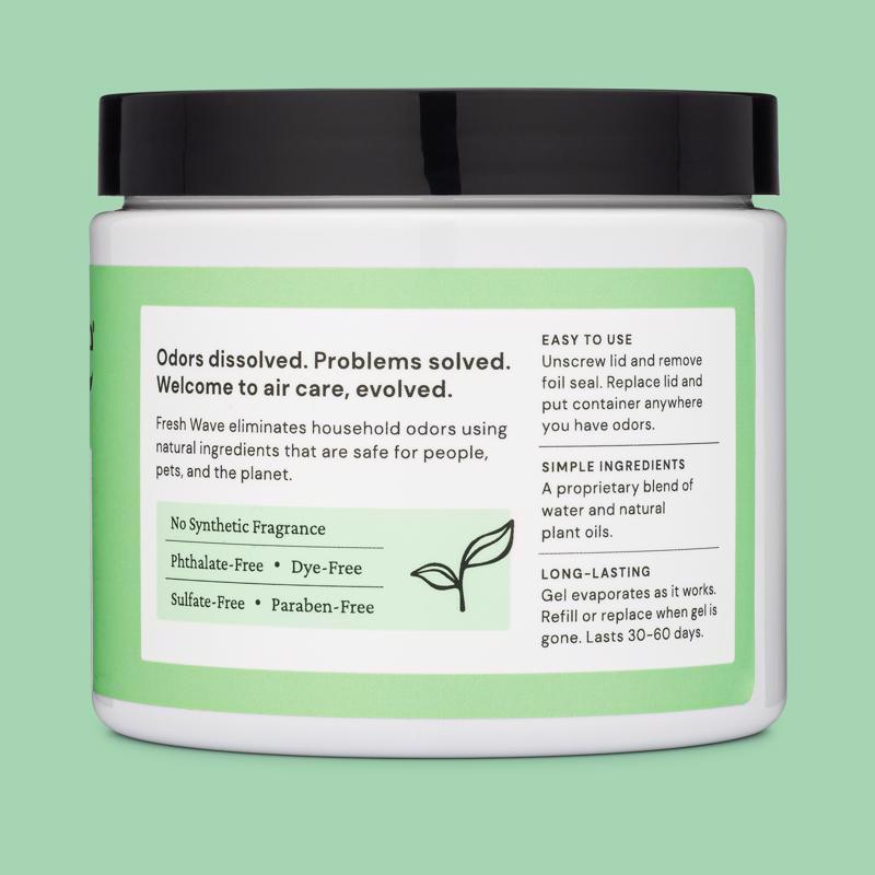 Fresh Wave Natural Scent Odor Removing Gel 15 oz Gel, Pack of 6