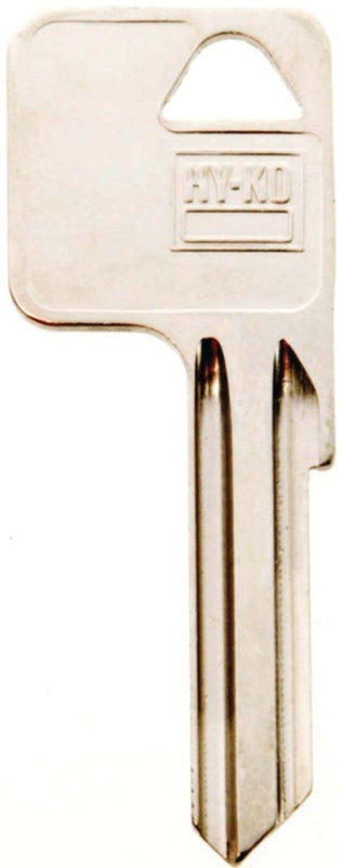 Hy-Ko 11010Y1E Key Blank, Brass, Nickel, For: Yale Cabinet, House Locks and Padlocks, Y1E Key Number, Pack of 10