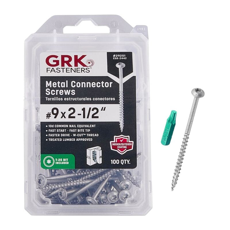 GRK FASTENERS METAL CONNECTOR