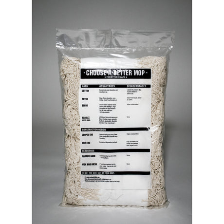 Elite Mops and Brooms Dust Cotton Mop Refill 1 pk