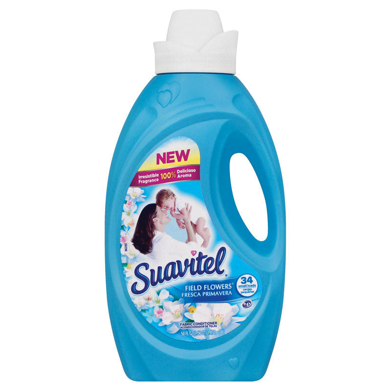 Suavitel Field Flowers Scent Fabric Softener Liquid 50 oz 1 pk