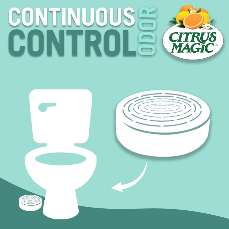 Citrus Magic Pure Linen Scent Air Freshener 8 oz Solid, Pack of 6