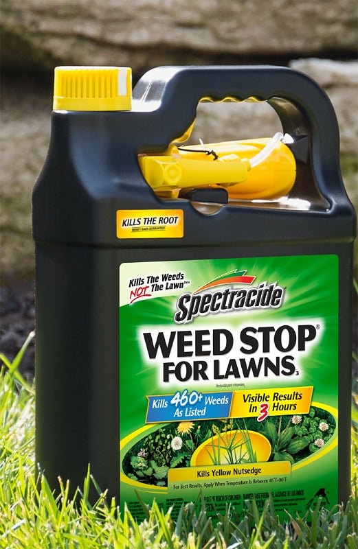 Spectracide HG-96543 Weed Stop, Liquid, Spray Application, 1 gal