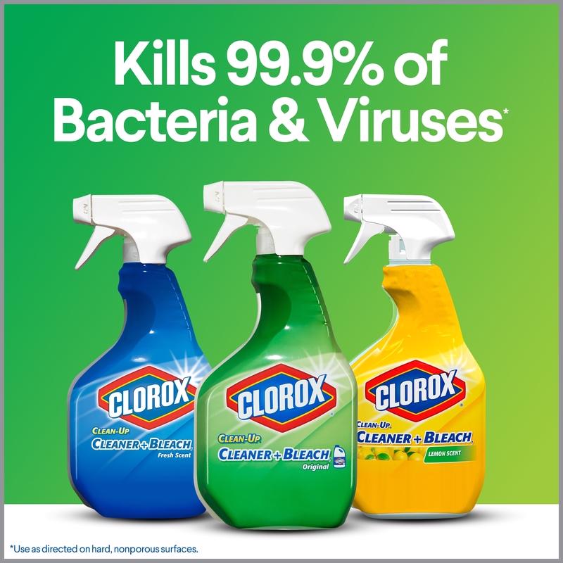 Clorox Clean-Up Fresh Scent Cleaner with Bleach 32 oz 1 pk, Pack of 9