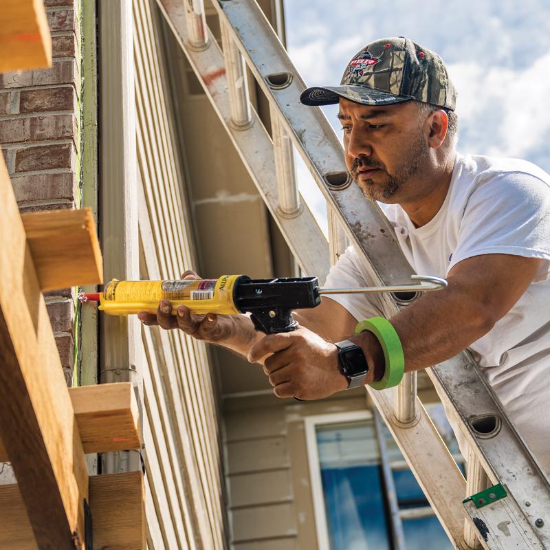 Sashco Lexel White Synthetic Rubber All Purpose Caulk 10.5 oz, Pack of 12