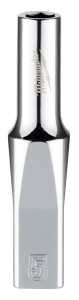 Milwaukee 45-34-9042 Socket, 5 mm Socket, Deep Socket, 2.559 in OAL, 1/4 in Drive, 6 -Point, Chrome Vanadium Steel