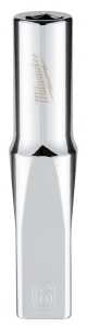 Milwaukee 45-34-9044 Socket, 6 mm Socket, Deep Socket, 2.559 in OAL, 1/4 in Drive, 6 -Point, Chrome Vanadium Steel