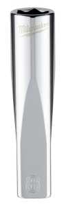 Milwaukee 45-34-9046 Socket, 8 mm Socket, Deep Socket, 2.559 in OAL, 1/4 in Drive, 6 -Point, Chrome Vanadium Steel