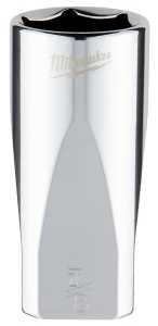 Milwaukee 45-34-9075 Socket, 7/8 in Socket, Deep Socket, 3.543 in OAL, 3/8 in Drive, 6 -Point, Chrome Vanadium Steel