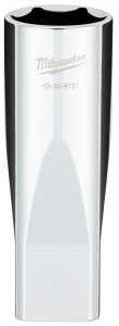 Milwaukee 45-34-9131 Socket, 13/16 in Socket, Deep Socket, 1.17 in OAL, 1/2 in Drive, 6 -Point, Chrome Vanadium Steel