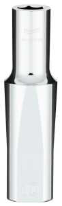 Milwaukee 45-34-9134 Socket, 10 mm Socket, Deep Socket, 0.85 in OAL, 1/2 in Drive, 6 -Point, Chrome Vanadium Steel