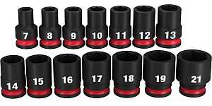 SOCKET ST 6POINT MET STD 3/8IN