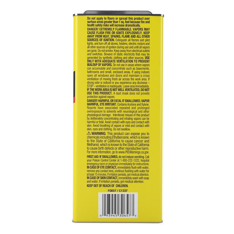 Goof Off Pro Strength Liquid Remover 1 gal, Pack of 4