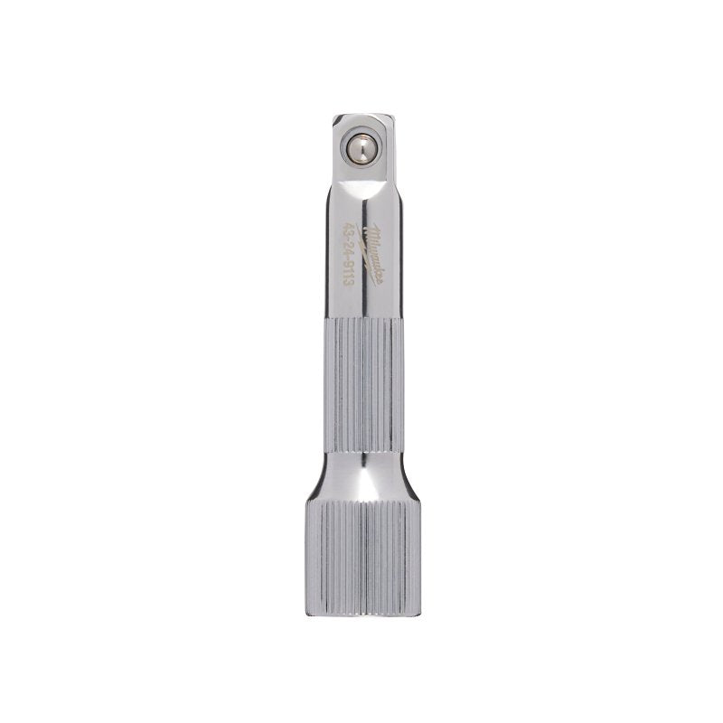 Milwaukee 43-24-9113 Socket Extension, 3/8 in Drive, 3 in L, Chrome-Plated