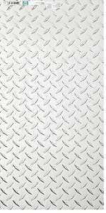 National Hardware 4220BC Series N316-349 Tread Plate, 12 in W, 24 in L, Diamond Tread, Aluminum, Polished, Pack of 2